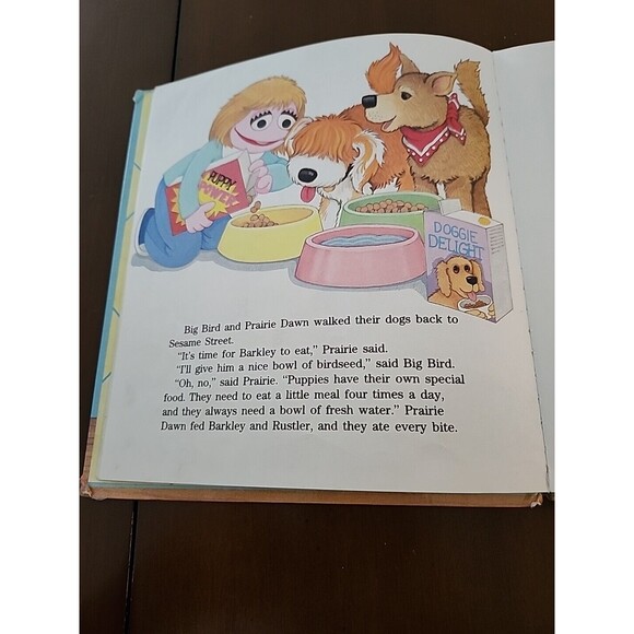 80s Vintage 1986 A Bird's Best Friend Sesame Street A Growing-Up Book Children's - Picture 6 of 7